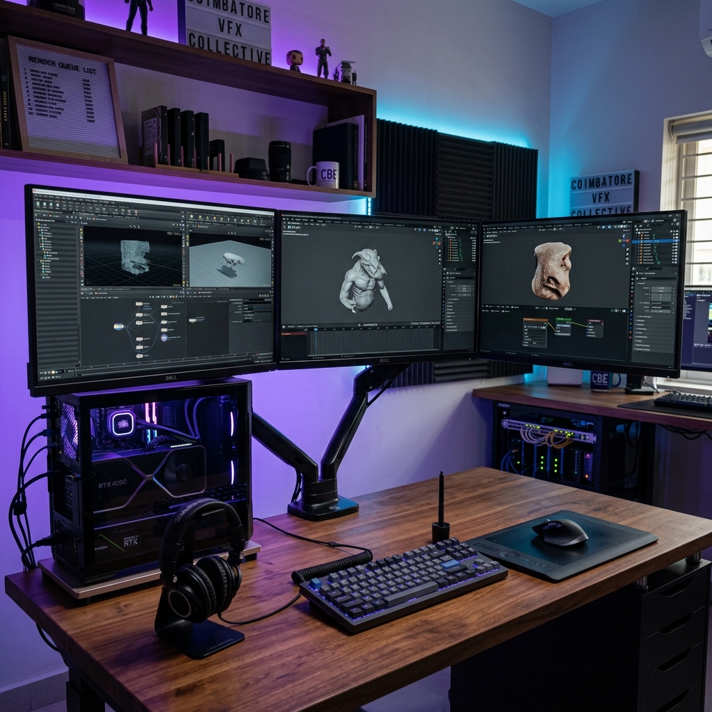 VFX Workstation - Sneha P.