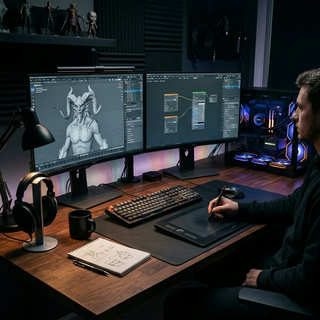 3D VFX Workstation